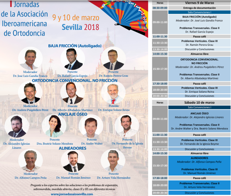 Foto 1 del congreso Iberoamericano ortodoncia 2018