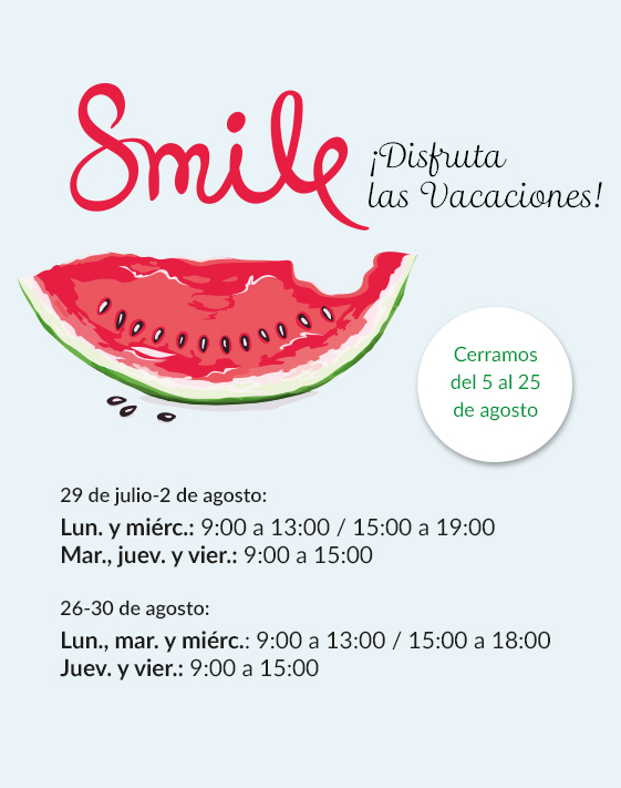 En ortodoncia tres torres clinica invisalign barcelona cerramos por vacaciones del 5 al 25 de agosto de 2024