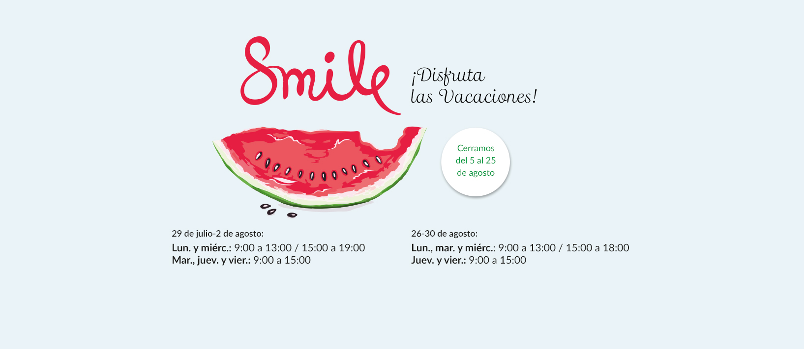 En ortodoncia tres torres clinica invisalign barcelona cerramos por vacaciones del 5 al 25 de agosto de 2024